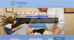 Desktop Screenshot of equilibreacupuncture.ie